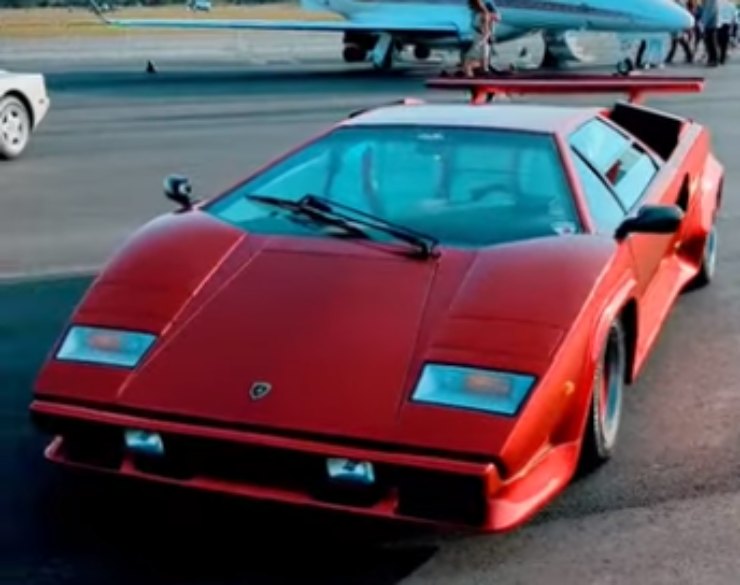 Lamborghini Countach Turbo uno due modelli anni '80