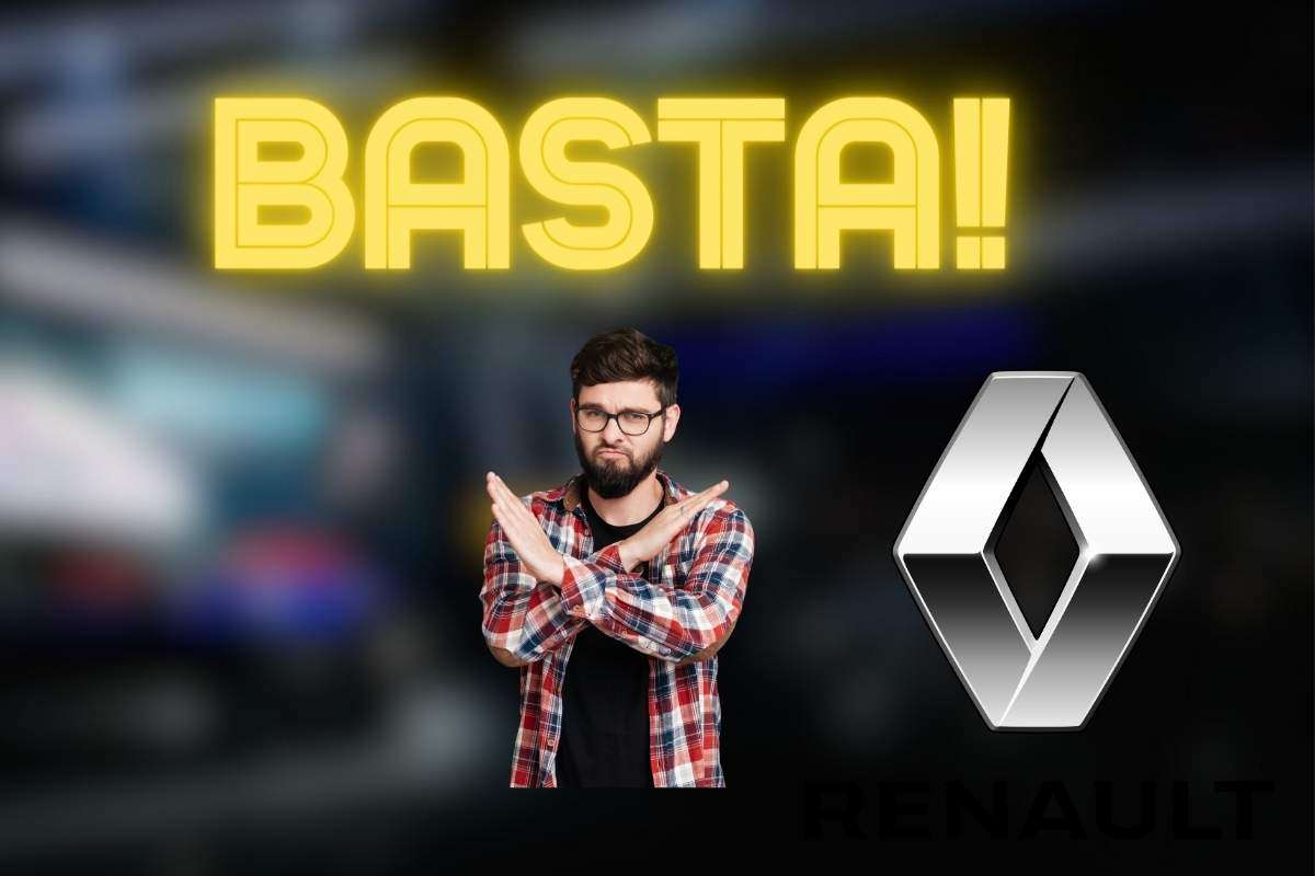 Renault dice basta 