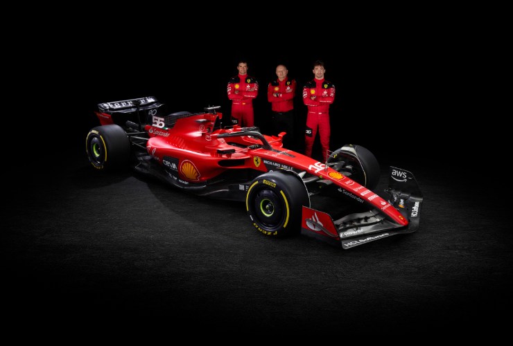 Il fire up della nuova Ferrari