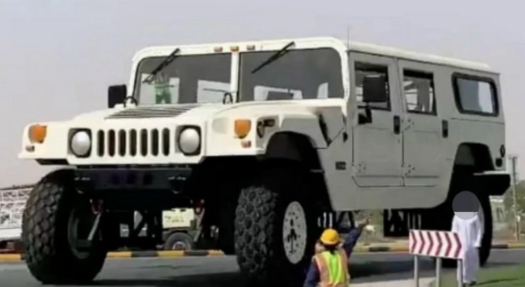 Hummer X3 SUV sceicco dimensioni