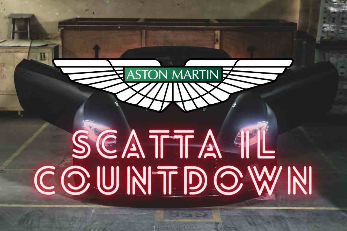 Aston Martin, appassionati con il fiato sospeso: parte il countdown, ecco quando arriverà