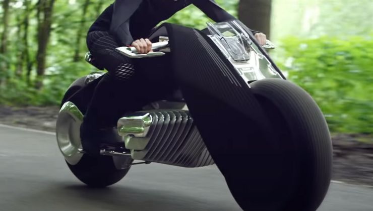 Concept BMW moto non cade
