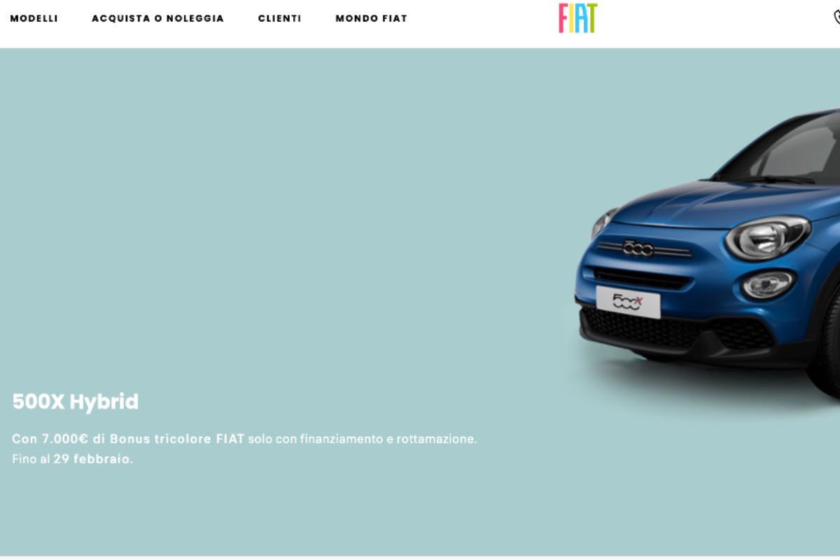 Offerta Fiat SUV