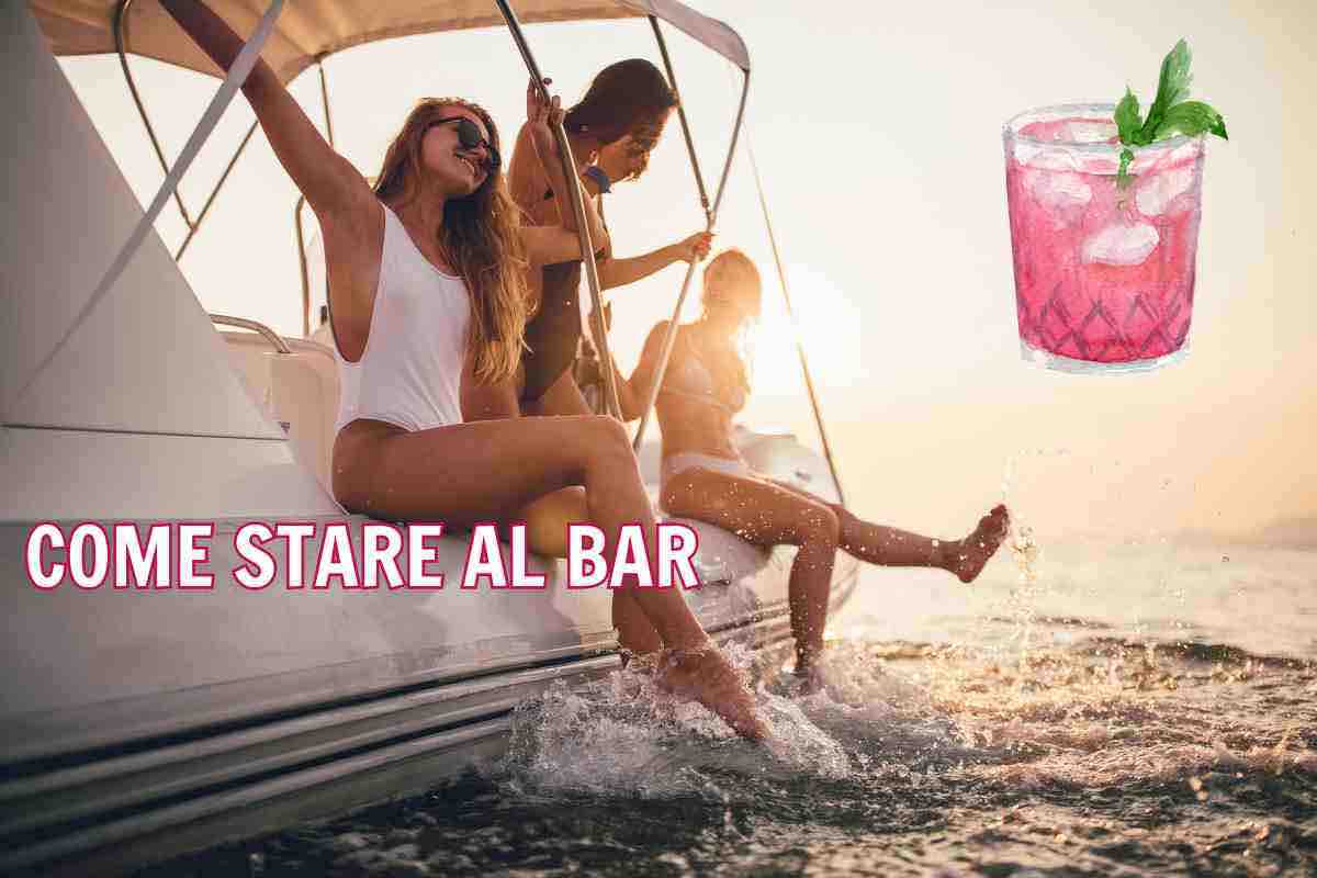 Barca che diventa un bar