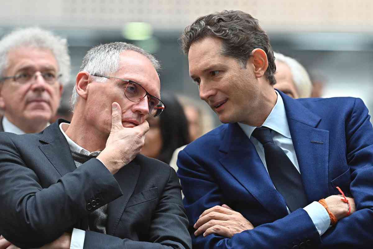 Carlos Tavares e John Elkann decisione importante