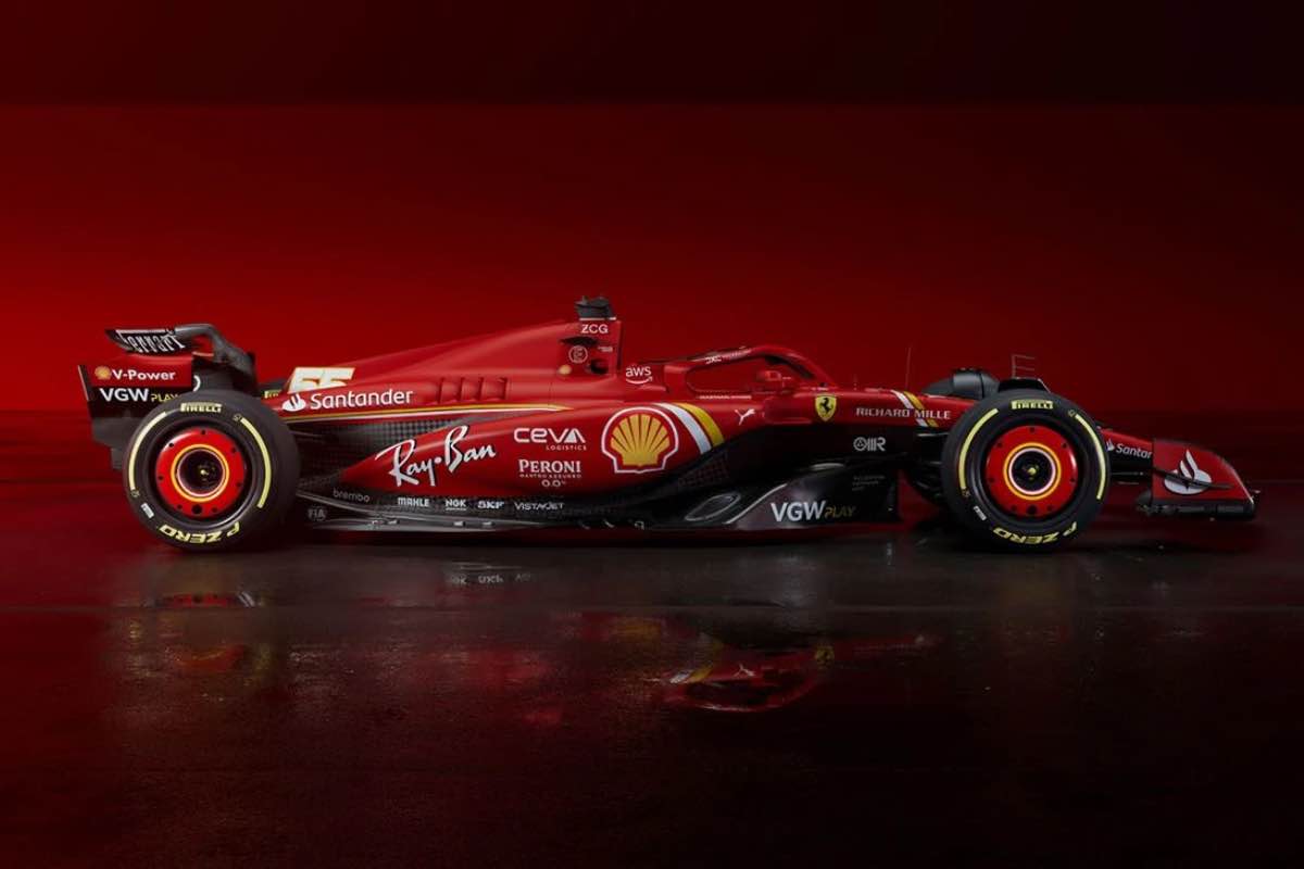 Nuova Ferrari SF24 monoposto 