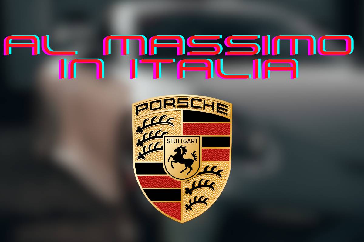Porsche logo tedesca