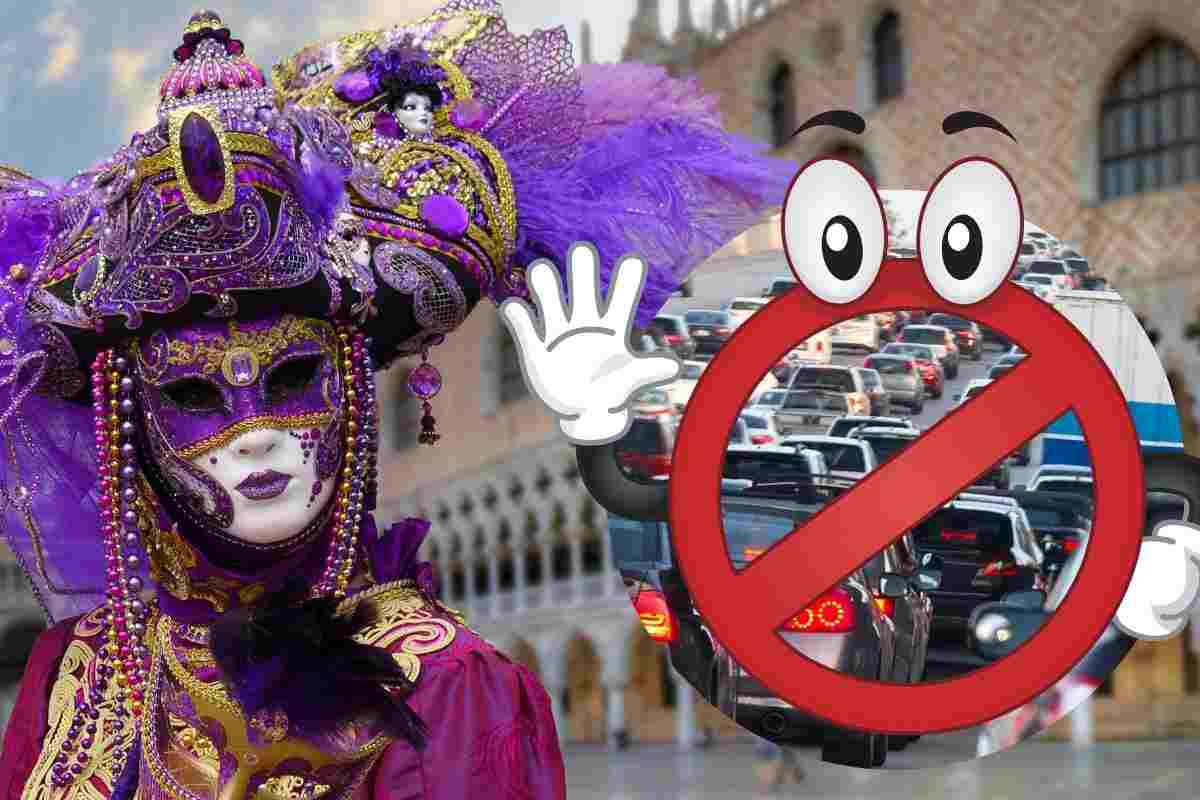 Carnevale strada bloccata traffico problemi aiuto