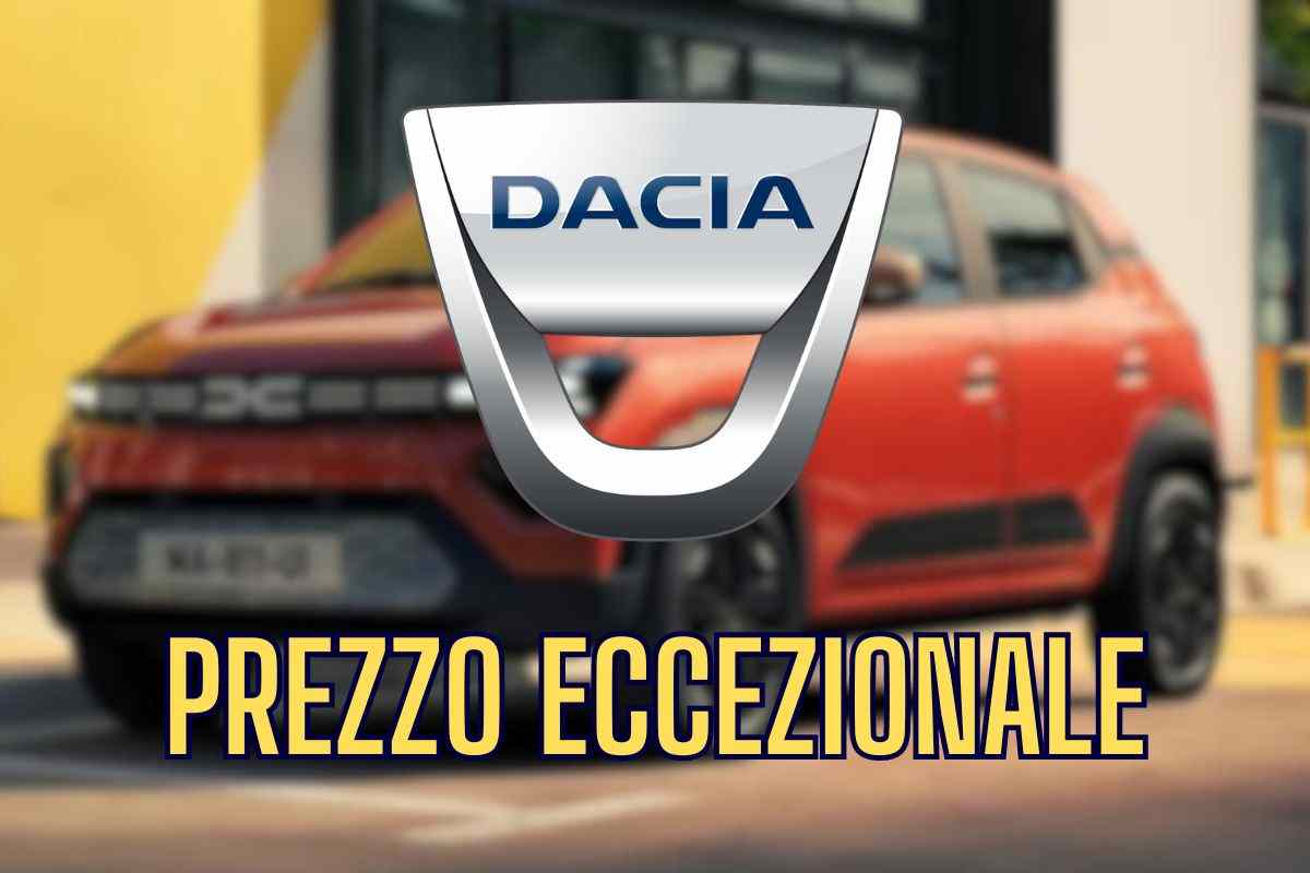 Super economica, super accessoriata: la Dacia che travolgerà il mercato