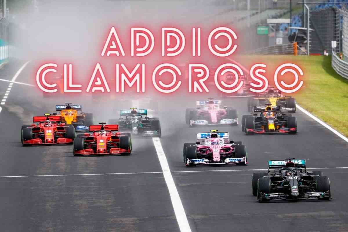 Doloroso addio in Formula 1, annuncio definitivo poco fa