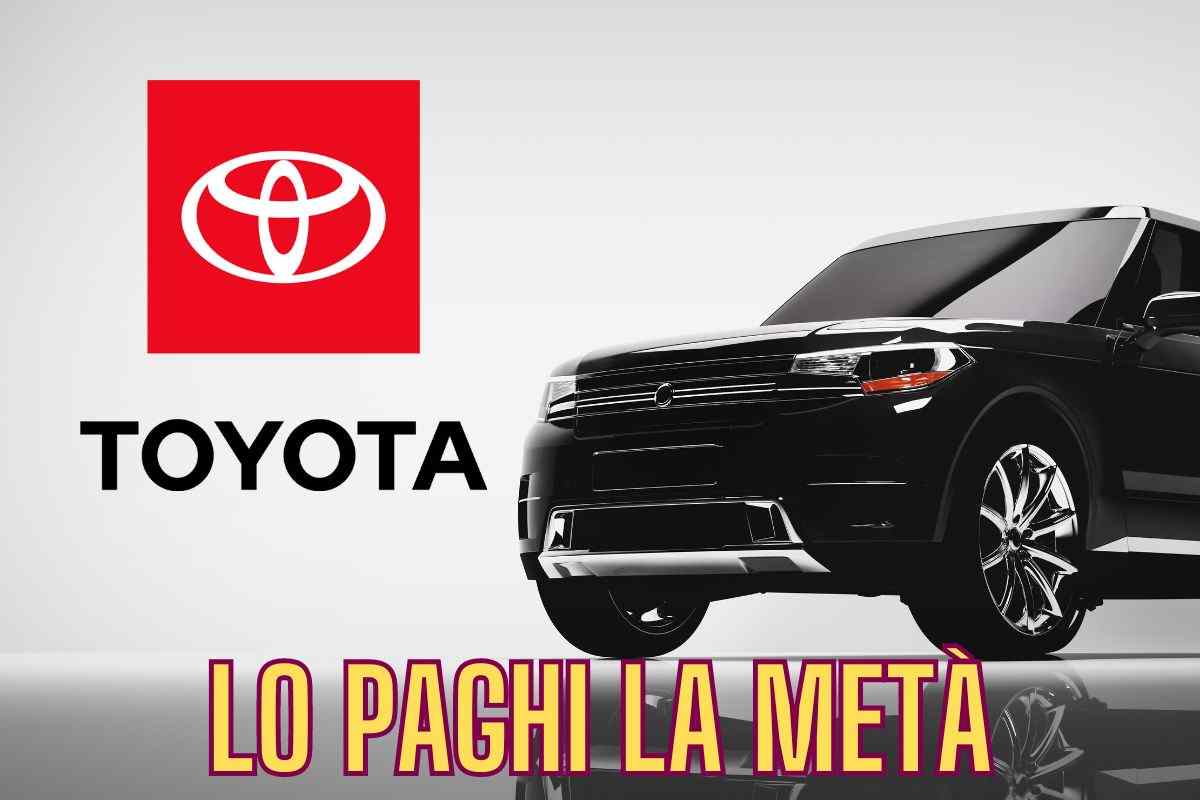 Toyota, prezzo al ribasso: il SUV della casa giapponese adesso lo paghi quasi la metà!