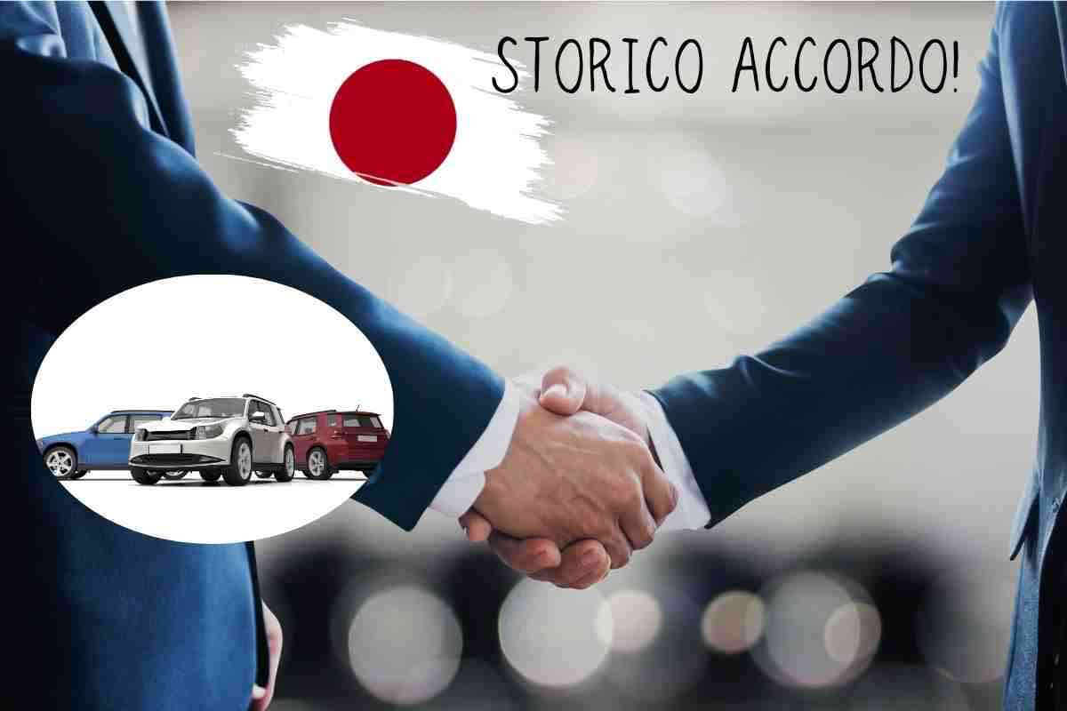 Accordo storico automobili giapponesi