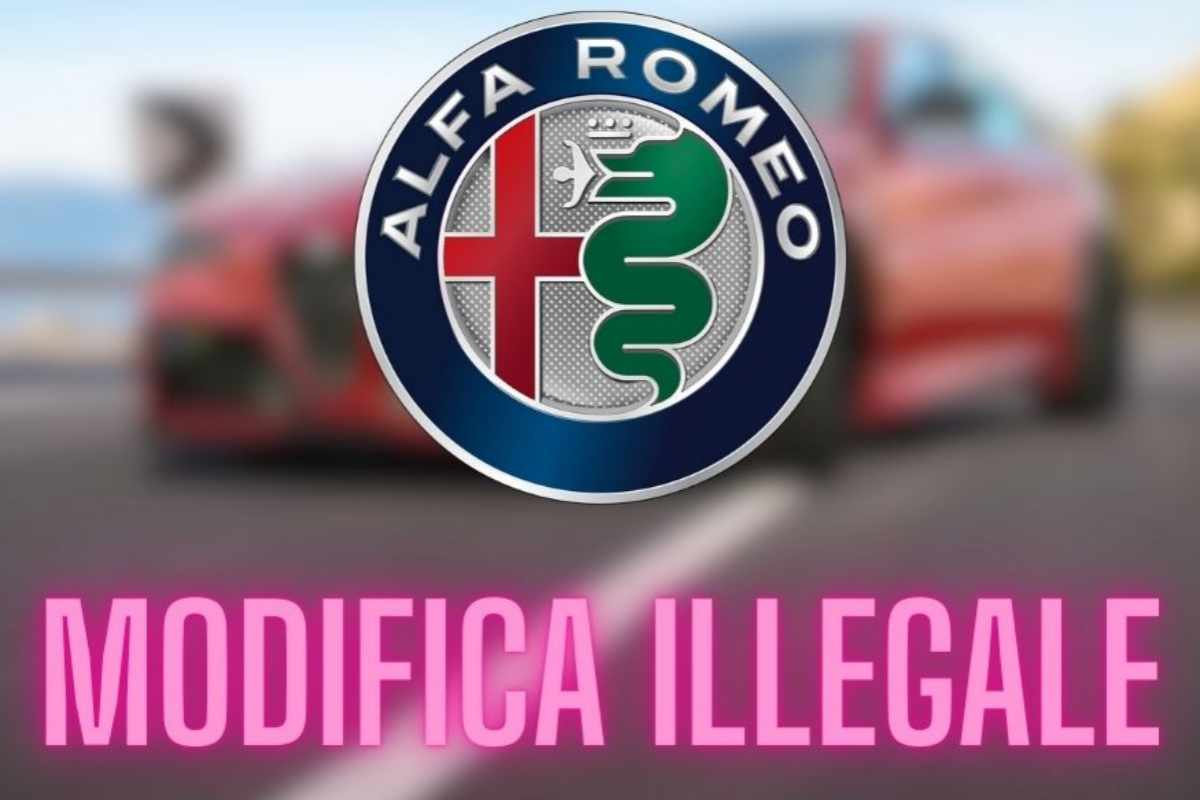 Alfa Romeo che modifica