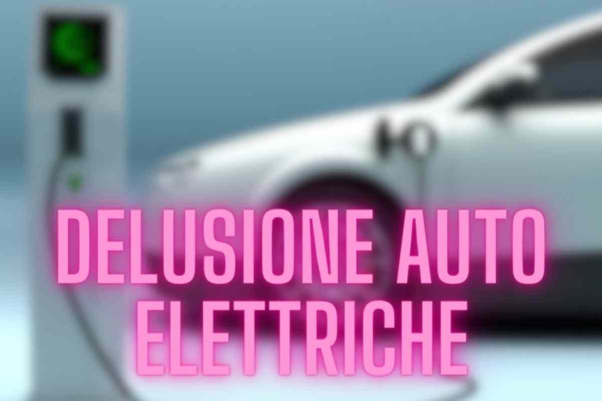 Auto elettriche dato drammatico