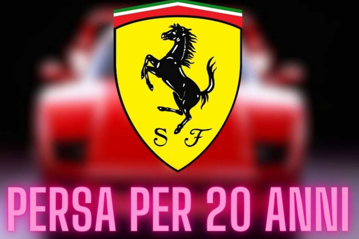 Ferrari persa anni ritrovamento storico 