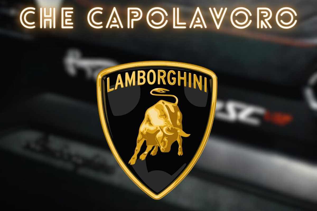 La nuova Lamborghini è uno spettacolo unico