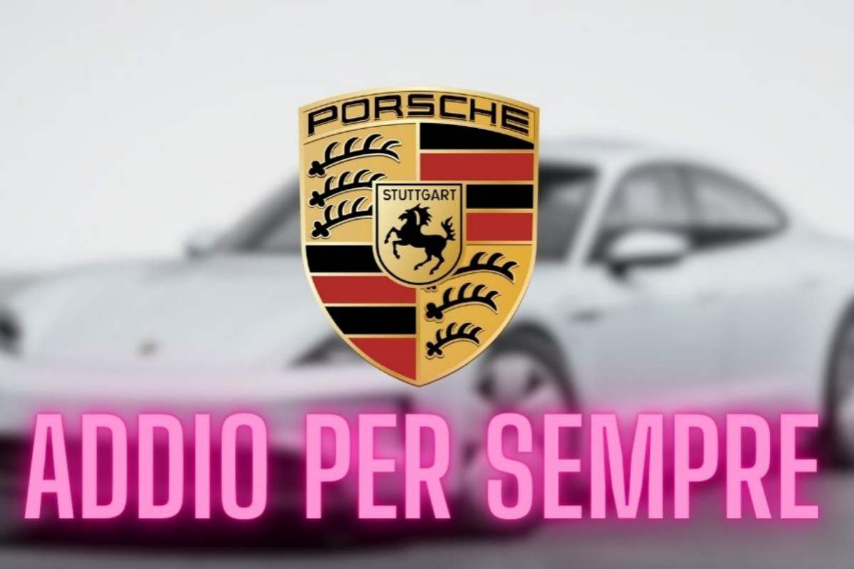 Porsche addio clamoroso