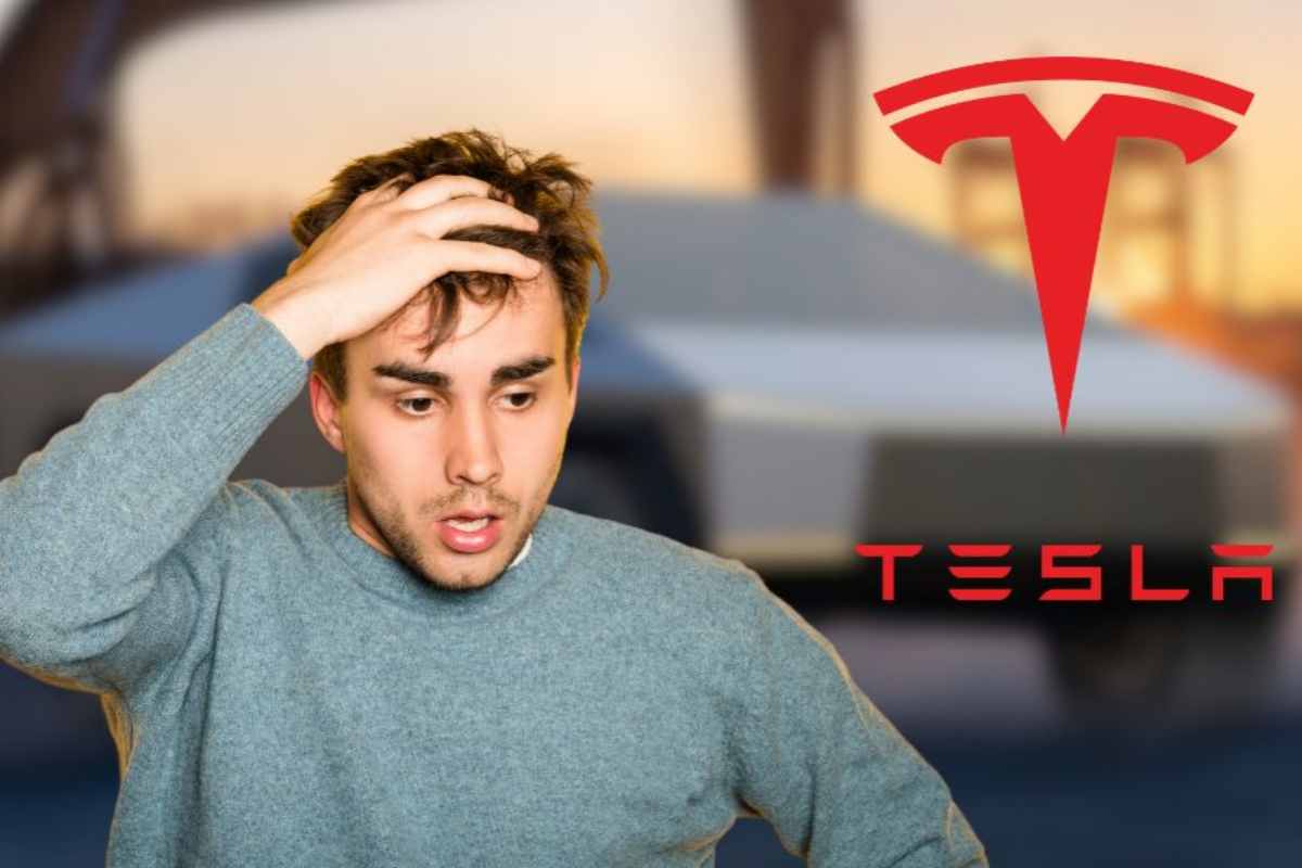 Tesla brutta botta