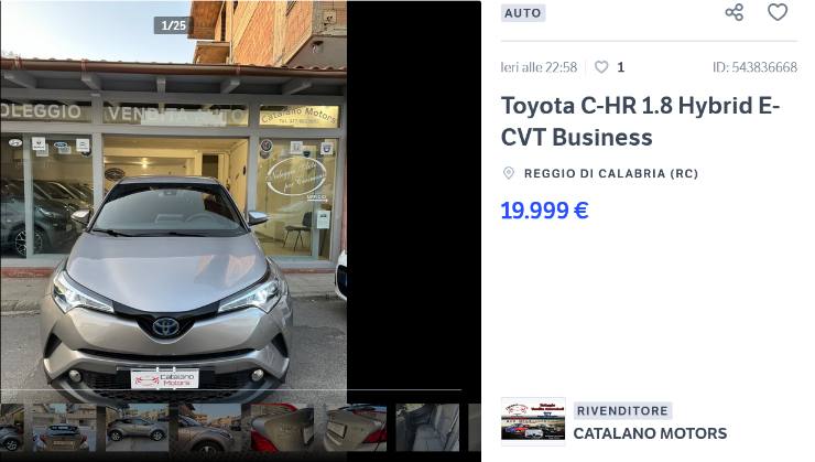 Toyota che occasione