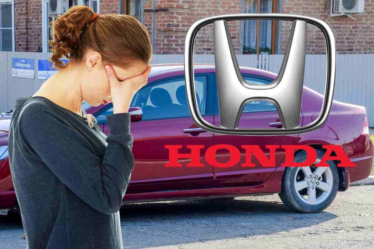 Honda problema freni attenzione