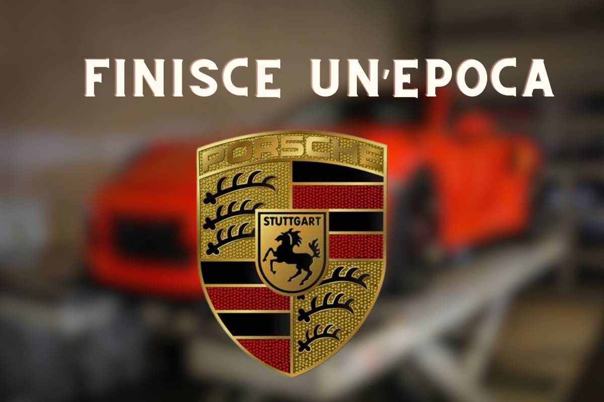 Porsche fine di un epoca 