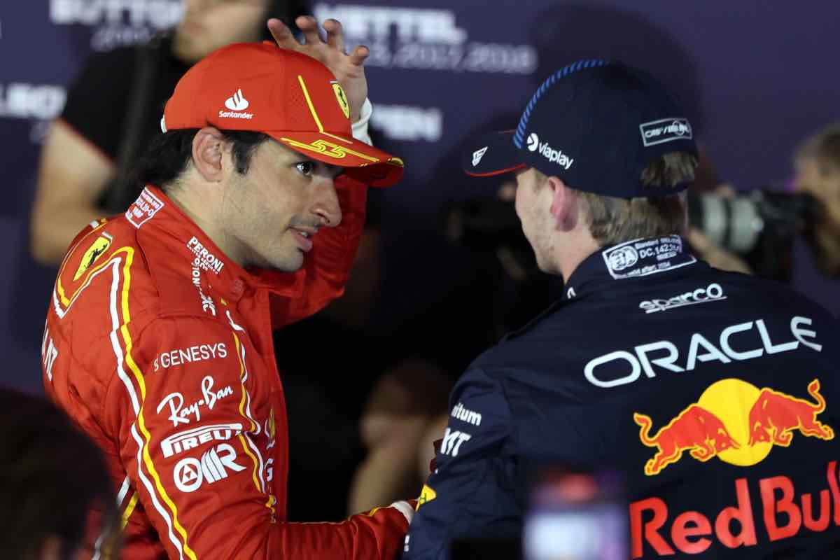 Carlos Sainz e Max Verstappen parole dure