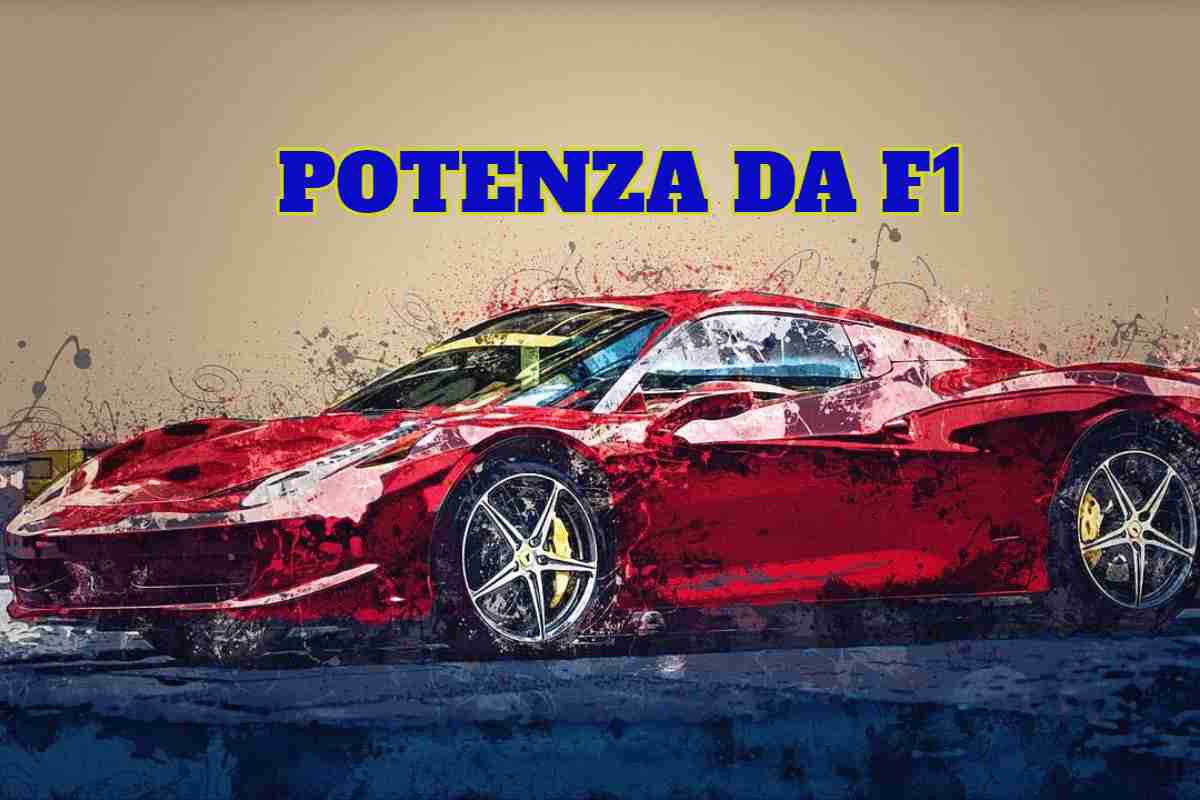 This new Ferrari looks like it comes from Formula 1: a very powerful car that has never been seen before in Maranello