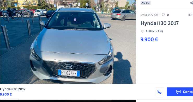 Hyundai i30 costo bassissimo