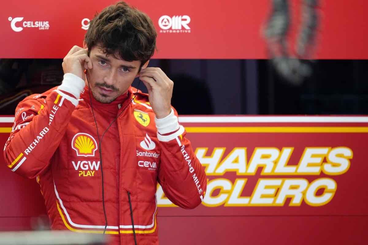 Leclerc situazione Ferrari Sainz