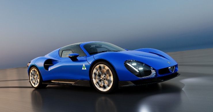 Alfa Romeo 33 Stradale colore Blu Reale