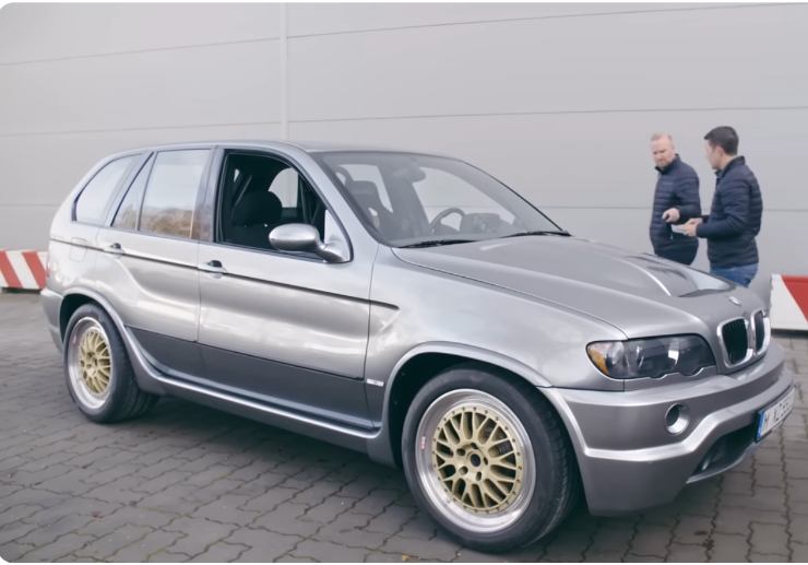 BMW X5 Le Mans motoreffekthastighet