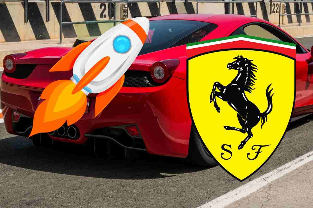 Ferrari Tempesta novità design auto astronave