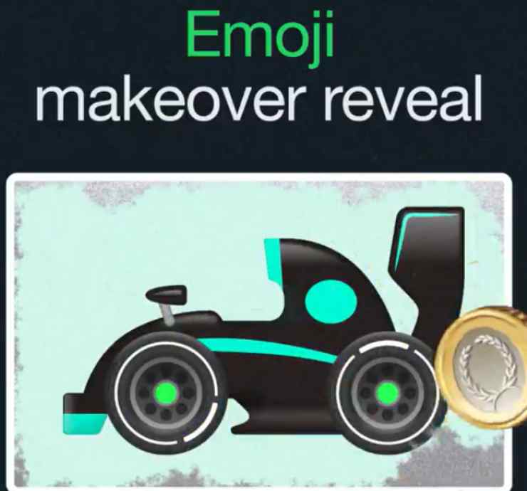 Mercedes Emoji che spettacolo