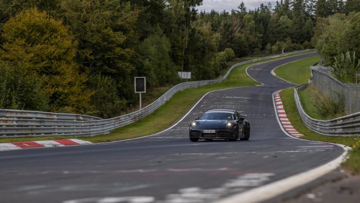 Porsche 911 híbrido en Nürburgring