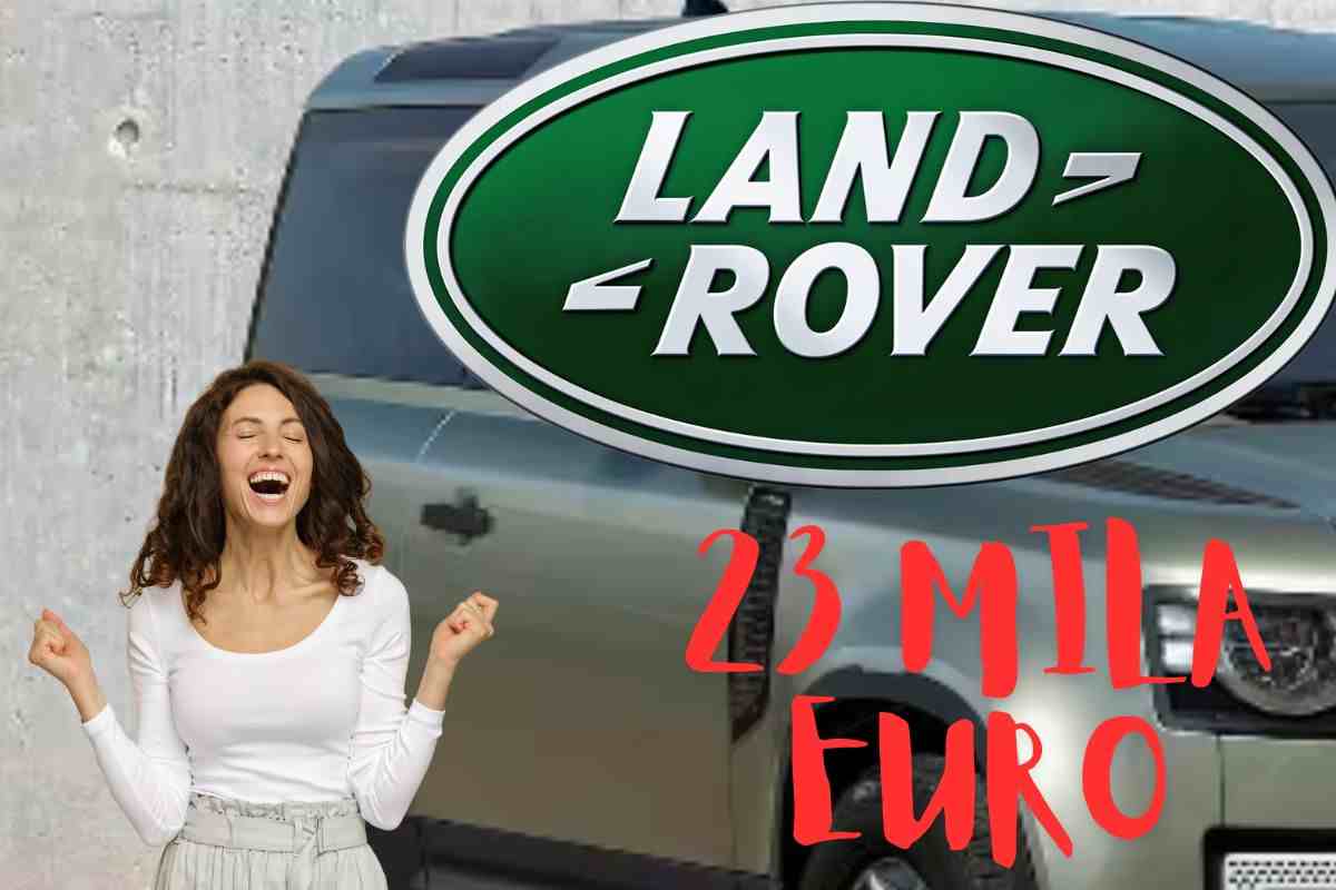 Land Rover Defender occasione prezzo 23 mila Euro vantaggi