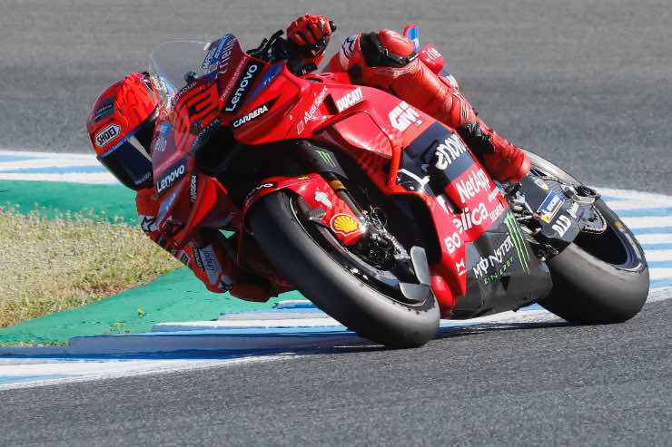 Marc Marquez parla Haro