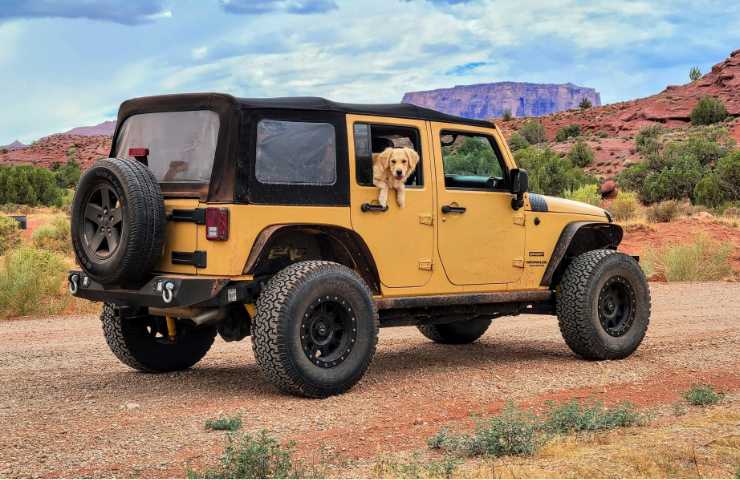 Jeep Wrangler ferma