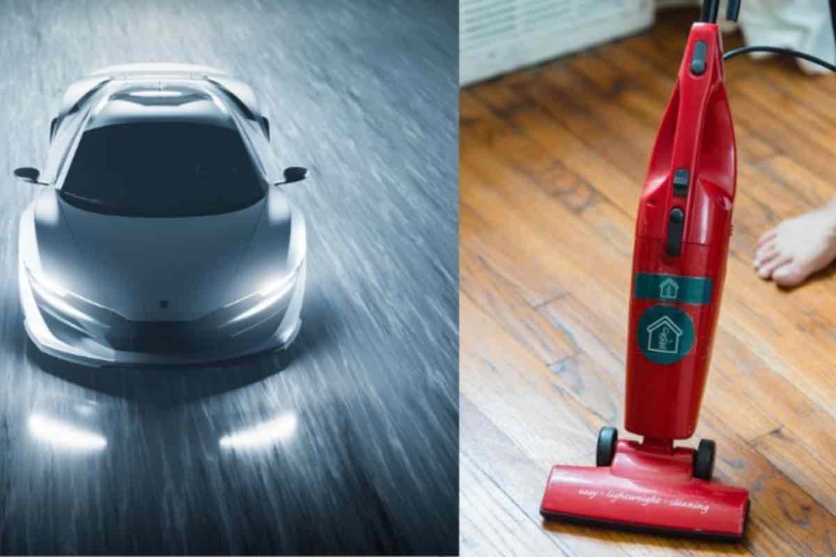 Auto aspirapolvere progetto assurdo
