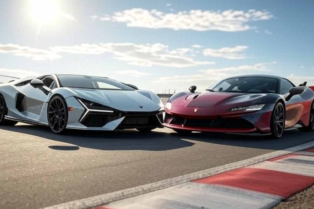 Confronto tra i numeri di Lamborghini e Ferrari