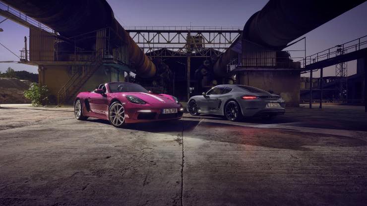 Porsche 718 Cayman e Boxster saranno ancora a benzina