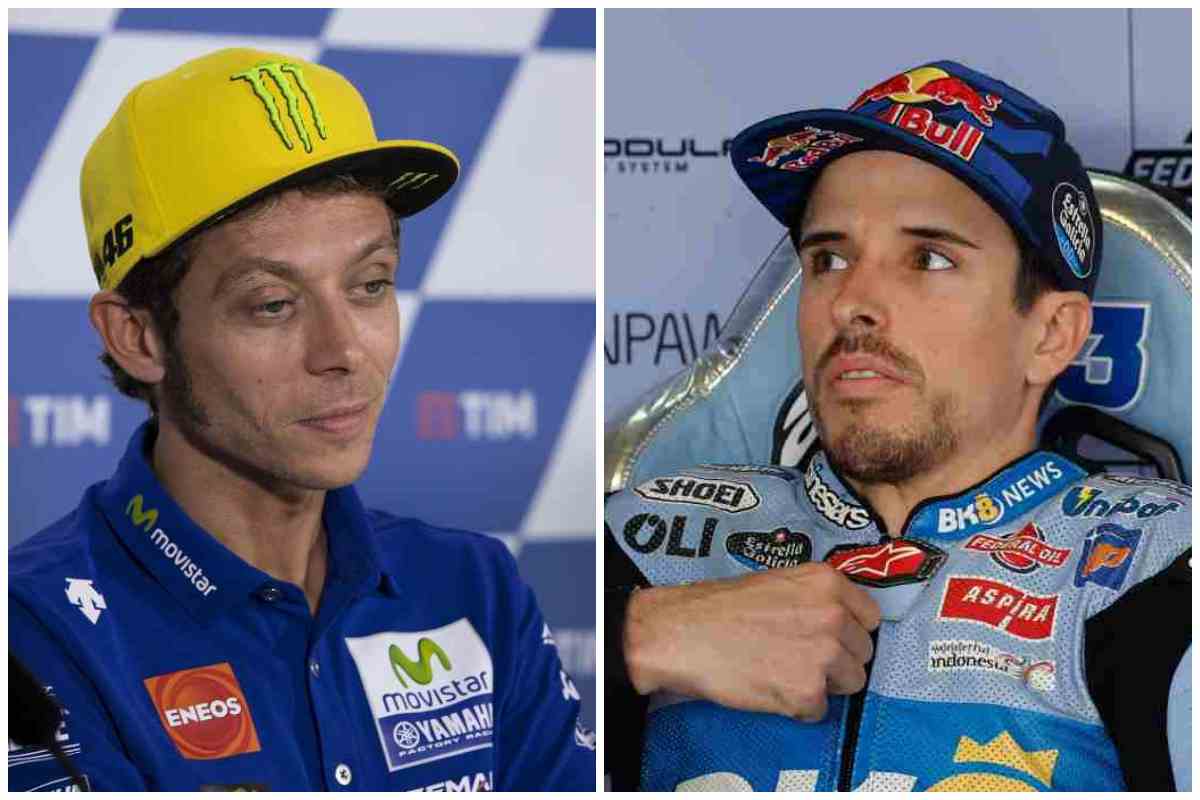 Alex Marquez vs Valentino Rossi