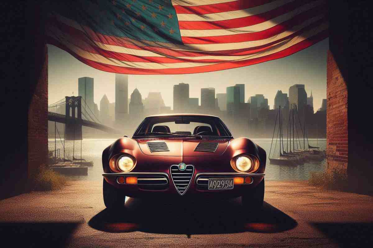 L'Alfa Romeo che sembrava una Ferrari diventa un'americanata con queste modifiche