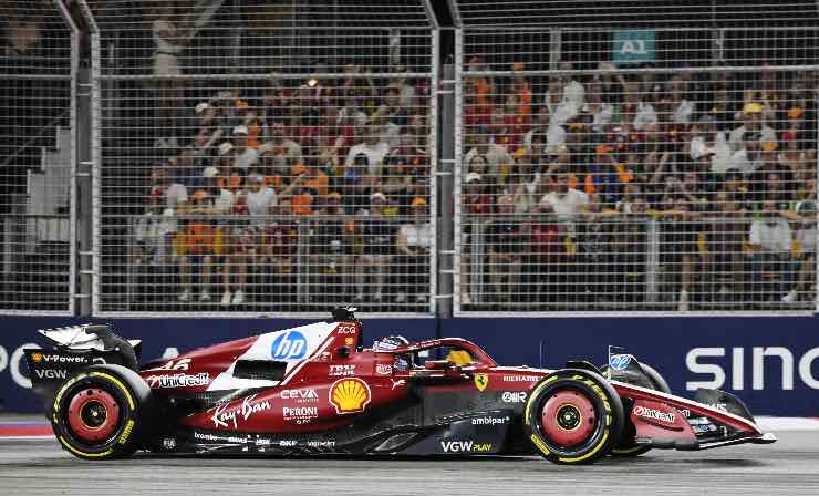 Charles Leclerc team allo sbando