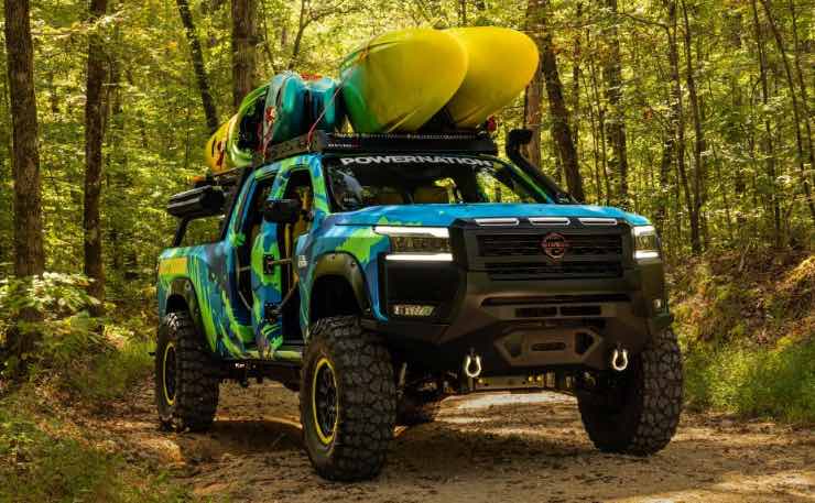 Nissan Frontier Rapid Runner assetto rialzato