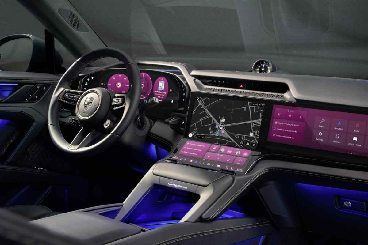 Abitacolo Porsche Cayenne