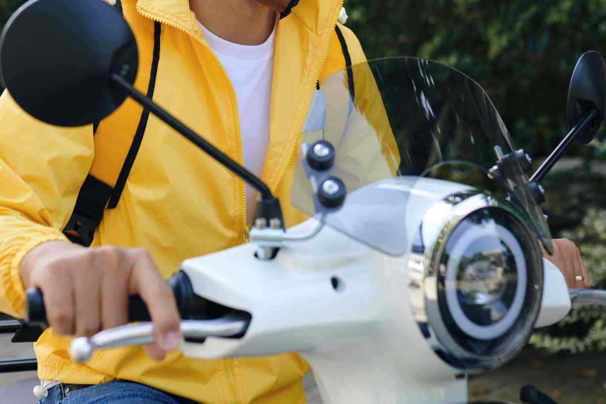 Nuovo scooter all'avanguardia