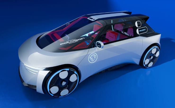 Peugeot Polygon Concept prima immagine