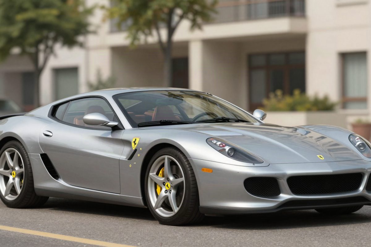 Jean riceve una Ferrari 599 GTO per il suo decimo compleanno